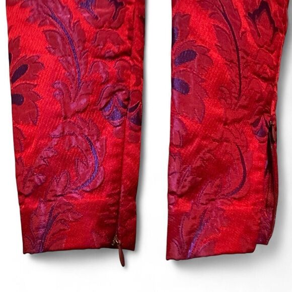 Vintage 80s Carolyne Roehm Opulent Evening Ball Gown XS Gala Royal Regency - Picture 15 of 16